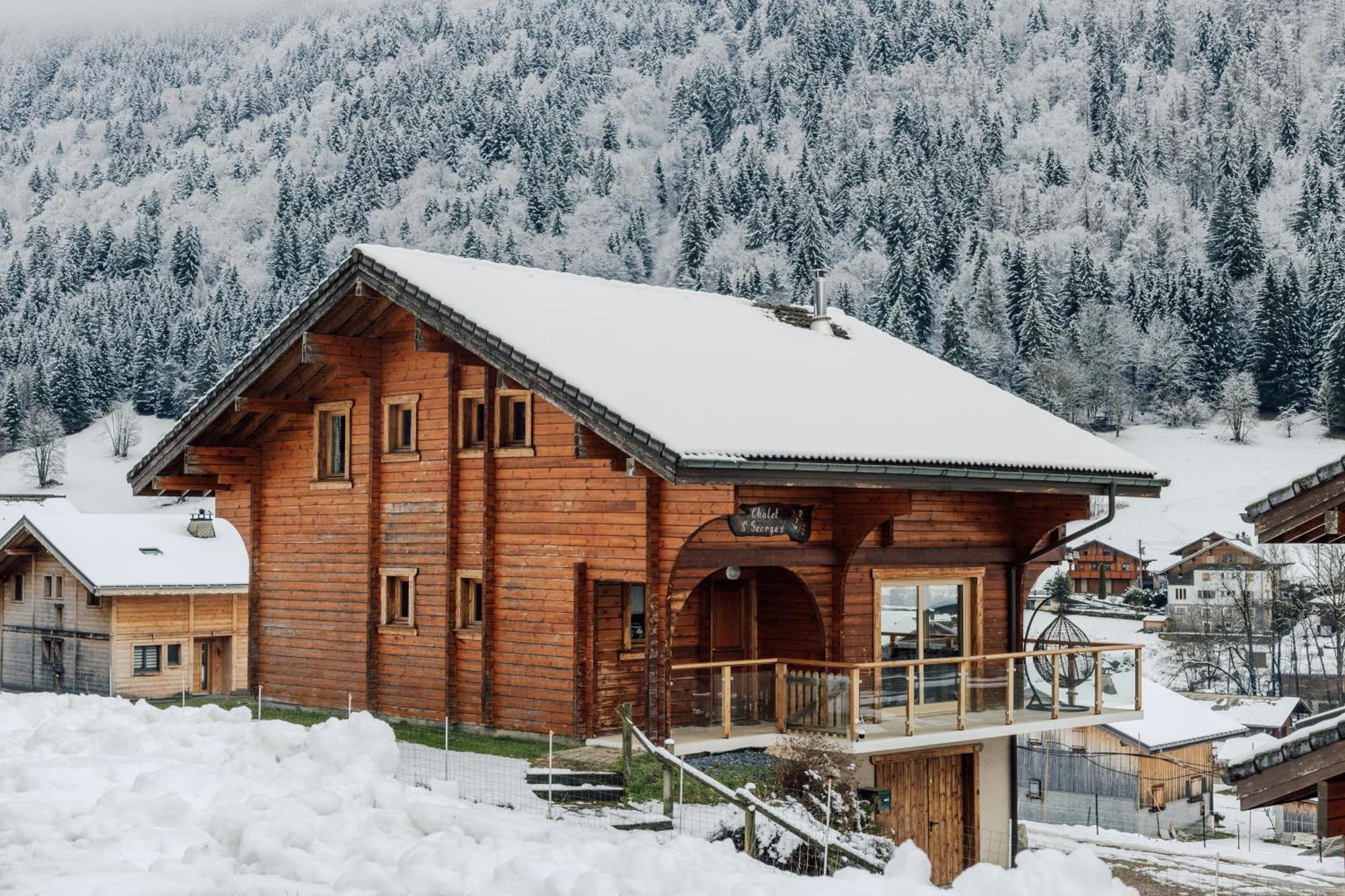 Chalet Le Saint Georges, Morzine, Proche Centre Exteriér fotografie