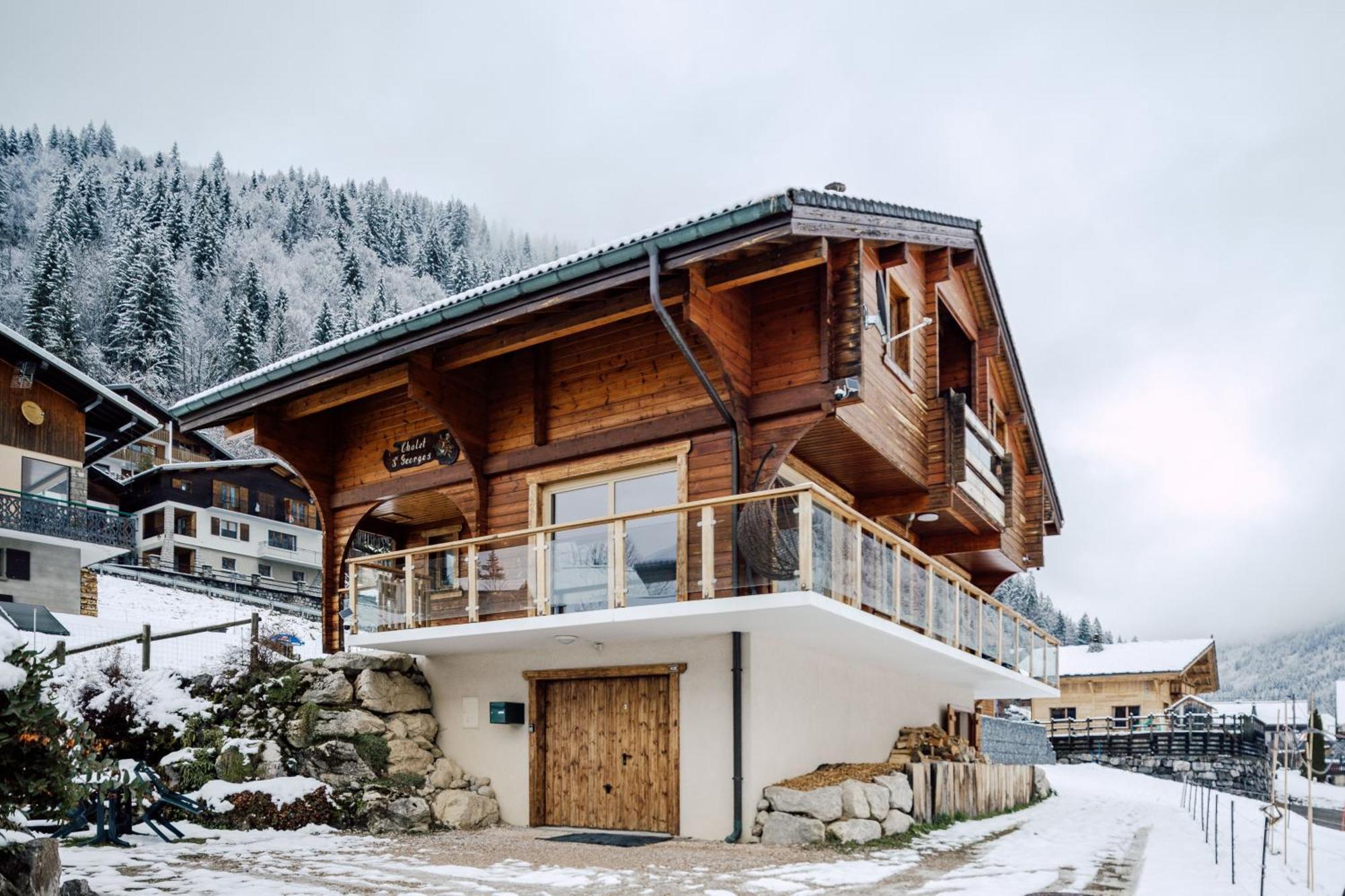Chalet Le Saint Georges, Morzine, Proche Centre Exteriér fotografie